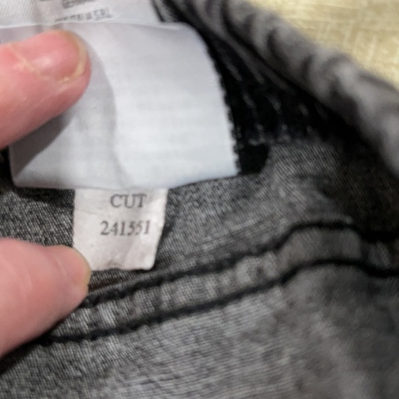 DENIM&CO Stretch Waist Regular Front & back Pocket Jeans 2X distressed Blk denim - Picture 7 of 8